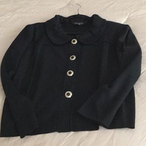Navy Designer Blouse